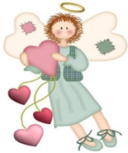 a valentine's day angel